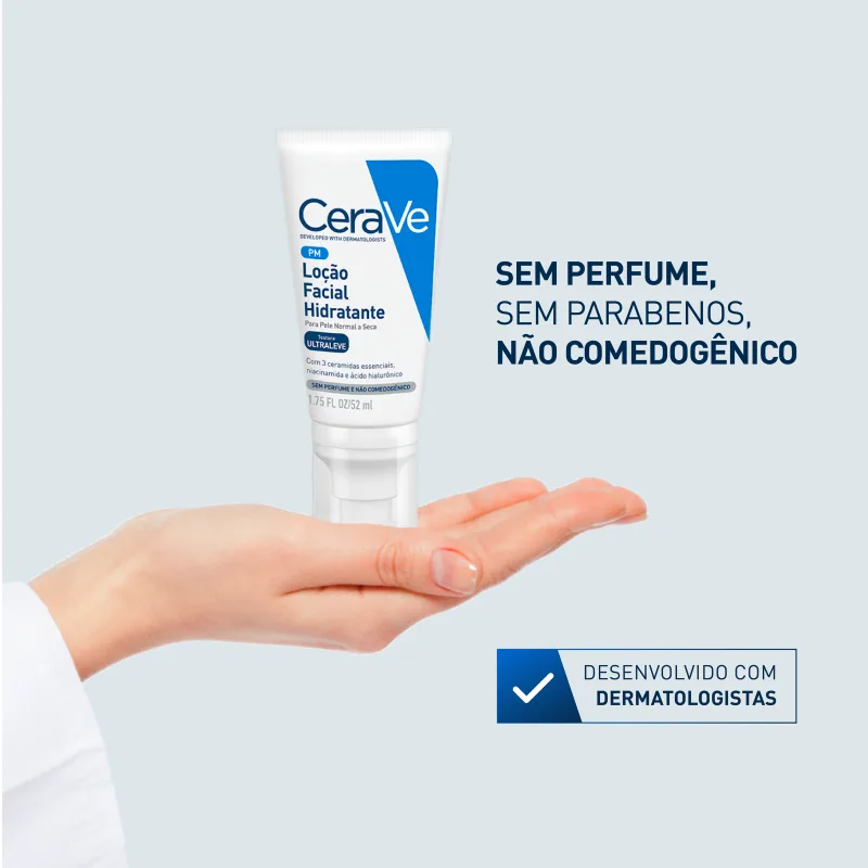 CeraVe Moisturising - Loção Hidratante Facial 52ml