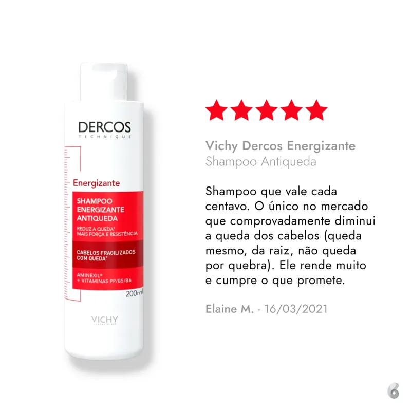 Vichy Dercos Energizante - Shampoo Antiqueda 400ml