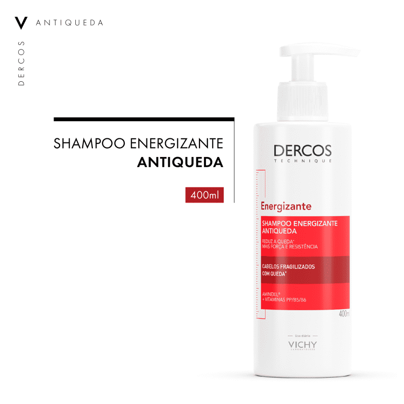 Vichy Dercos Energizante - Shampoo Antiqueda 400ml