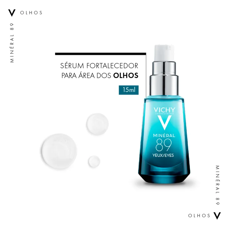 Vichy Minéral 89 - Sérum para Área dos Olhos 15ml