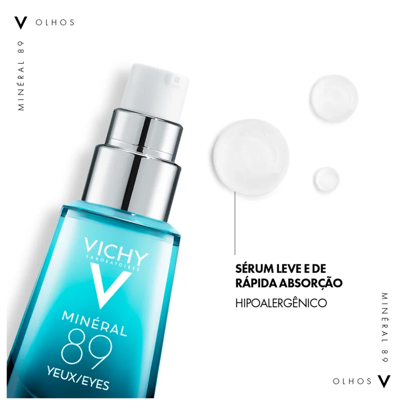 Vichy Minéral 89 - Sérum para Área dos Olhos 15ml