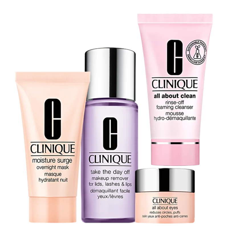 Kit Clinique Take it Off And Turn In (4 Produtos)