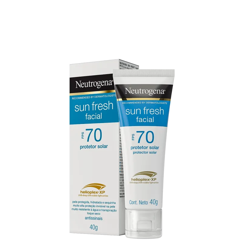 Neutrogena Sun Fresh FPS 70 - Protetor Solar Facial 40g
