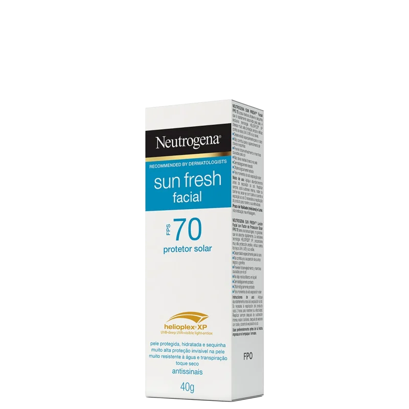 Neutrogena Sun Fresh FPS 70 - Protetor Solar Facial 40g