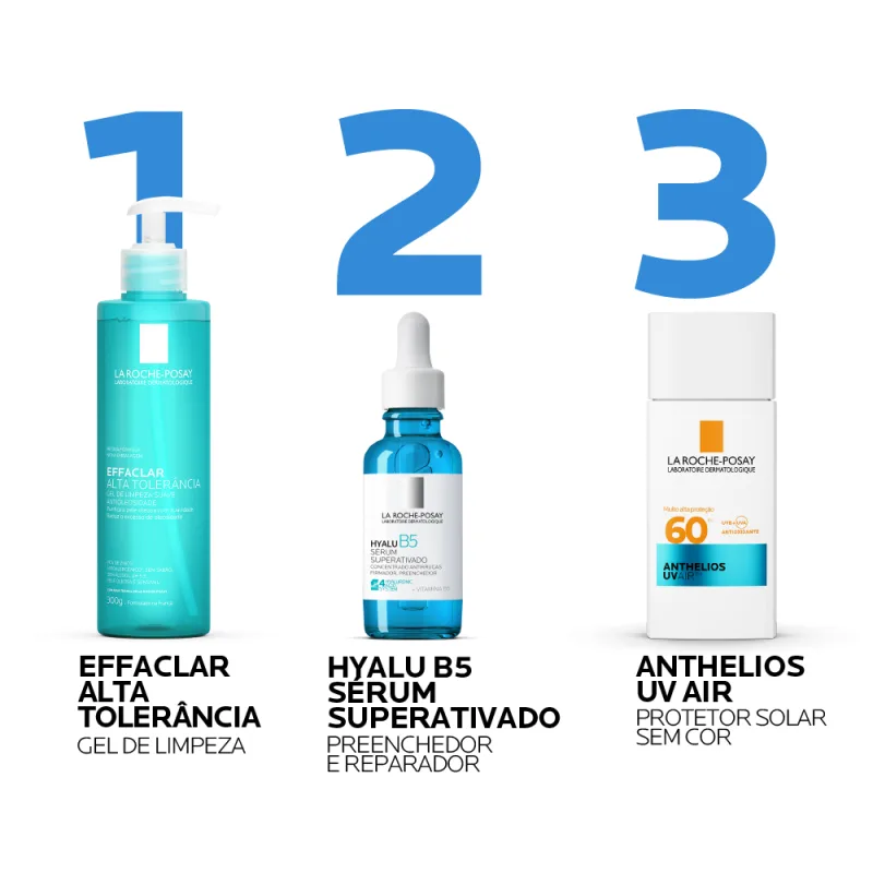 A imagem mostra o Sérum Redutor de Linhas Hyalu B5 de La Roche-Posay.