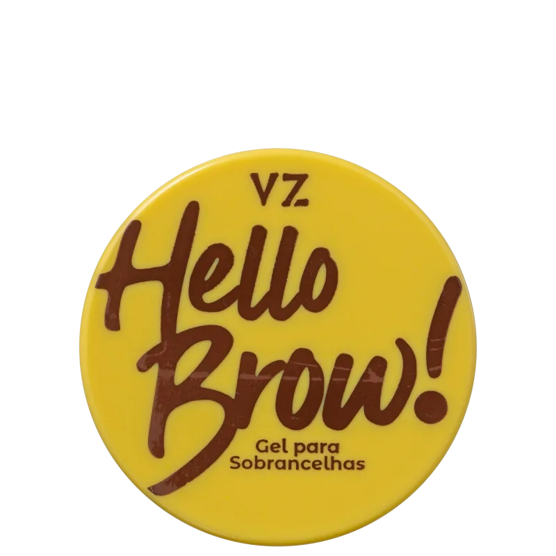 Vizzela Cosméticos Hello Brow! 02 Marrom Médio - Gel para Sobrancelha 8g