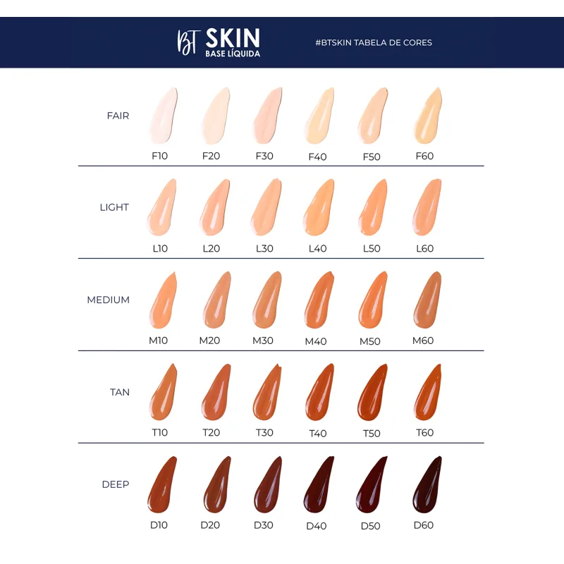 Bruna Tavares BT Skin F50 - Base Líquida 40ml