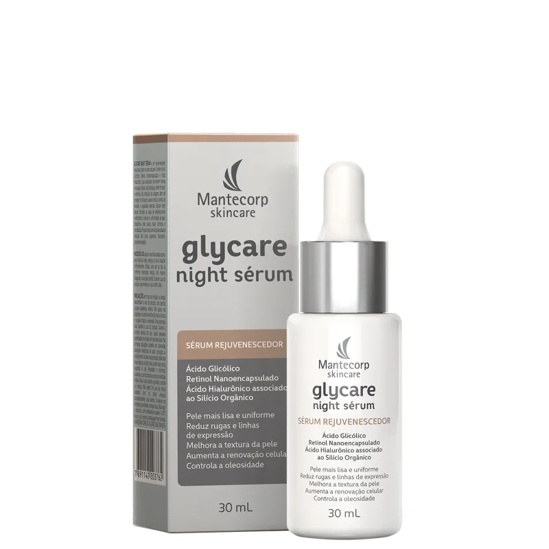 Mantecorp Glycare Night - Sérum Hidratante Facial 30ml