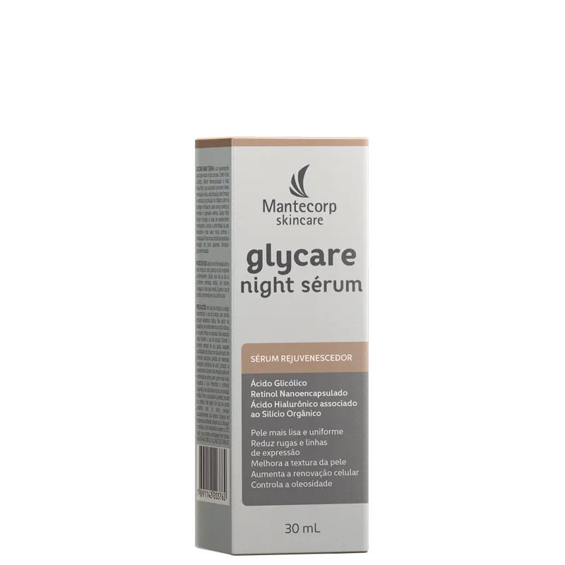 Mantecorp Glycare Night - Sérum Hidratante Facial 30ml