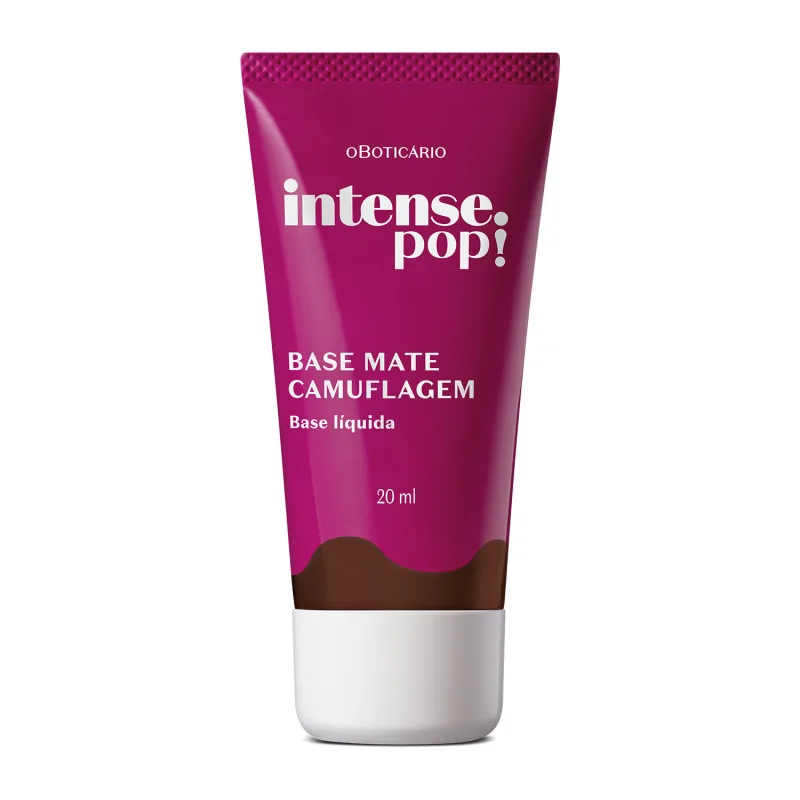 Base Mate Camuflagem Cor 330 Intense Pop! 20ml