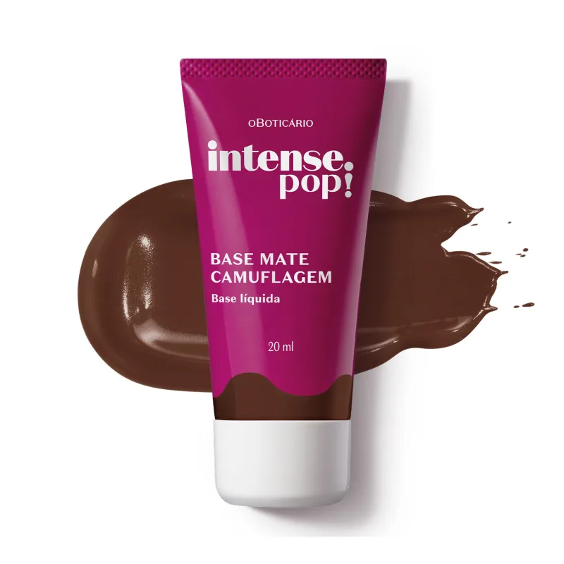 Base Mate Camuflagem Cor 330 Intense Pop! 20ml