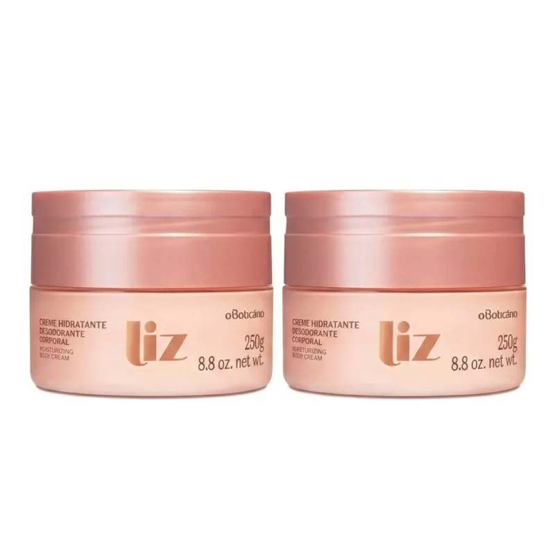 Combo Liz: Creme Desodorante Hidratante Corporal 2X250g