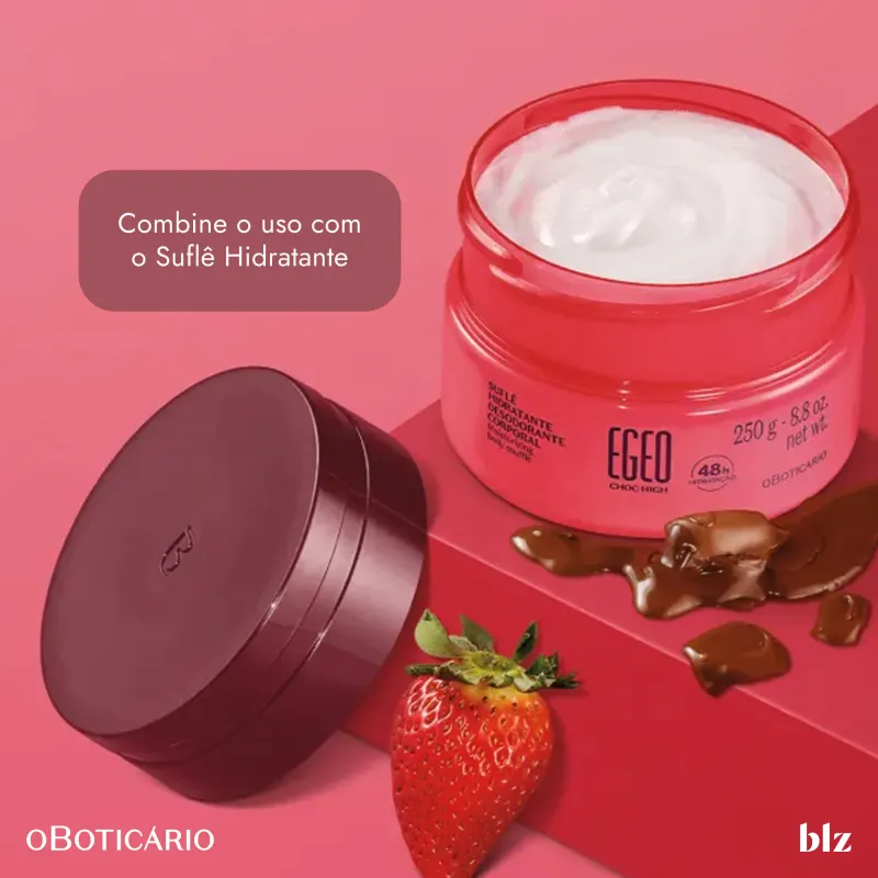 Egeo Choc High o Boticário - Desodorante Colônia Unissex 90ml