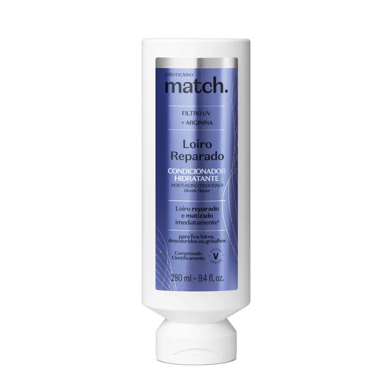 Condicionador Hidratante Match Loiro Revitalizado 280ml