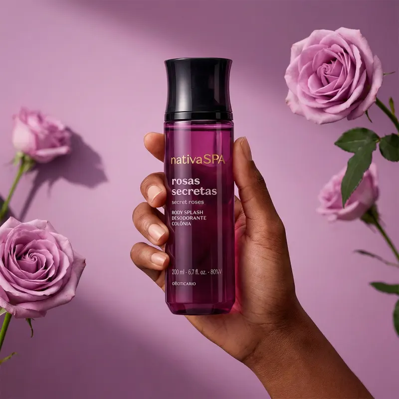 Body Splash Nativa Spa Rosas Secretas 200ml