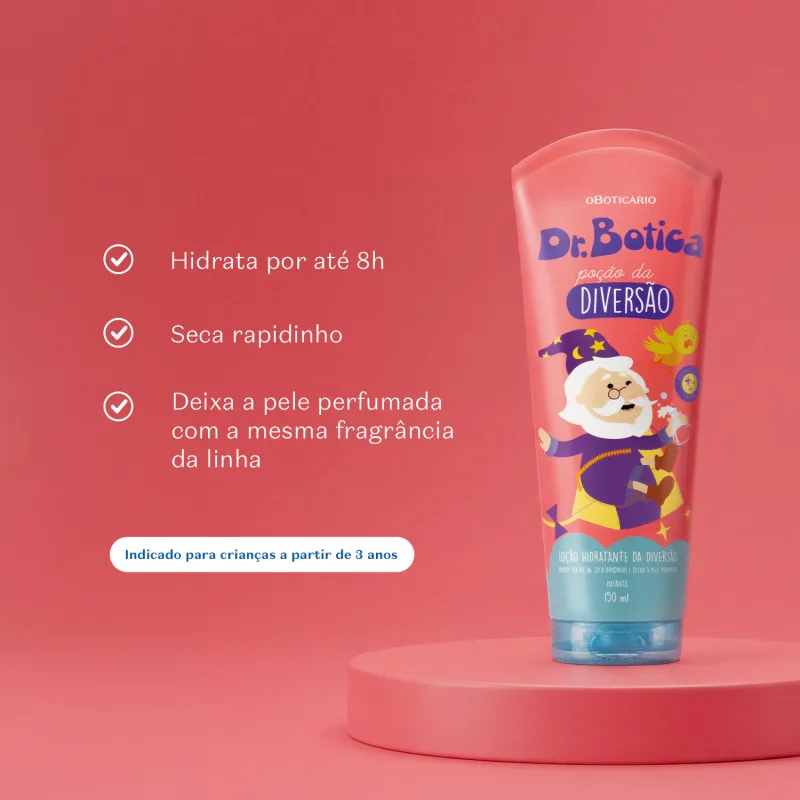 Loção Hidratante Corporal Dr. Botica Poção Da Diversão 150ml