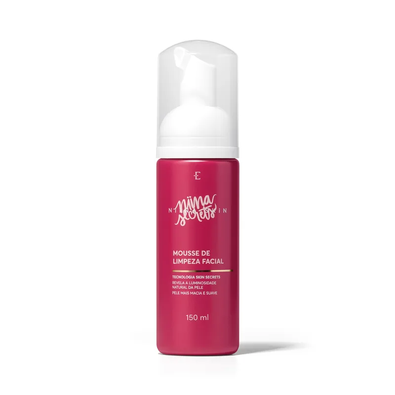 Eudora Niina Secrets Skin - Mousse de Limpeza Facial 150ml