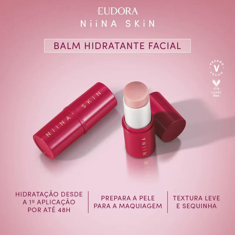 Eudora Niina Secrets Skin - Balm Hidratante Facial 15g