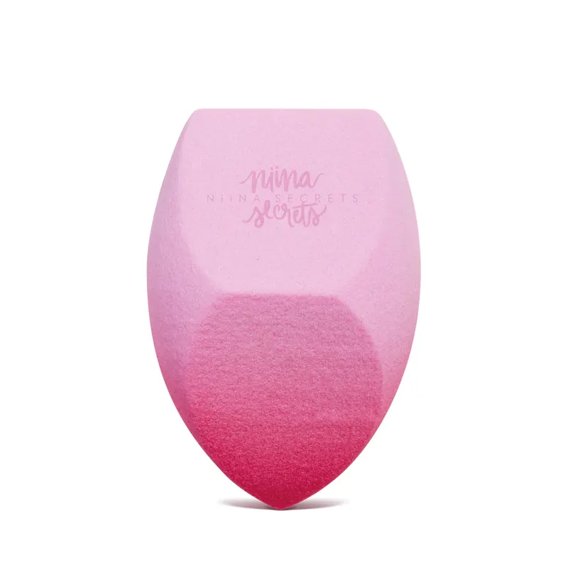Esponja para Maquiagem Eudora Niina Secrets Pink Blend, 1 unidade.