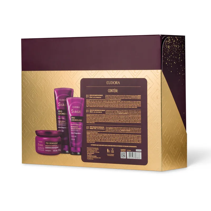 Kit Presente Siàge Pro Cronology Eudora (3 itens)