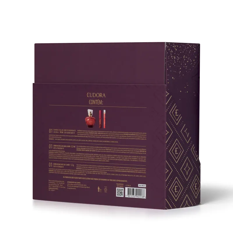 Kit Presente Eudora Kiss Me Now (3 itens)