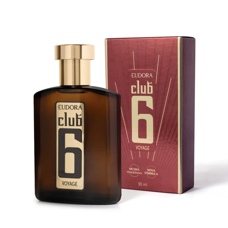 Club 6 Voyage Eudora - Desodorante Colônia Masculina 95ml