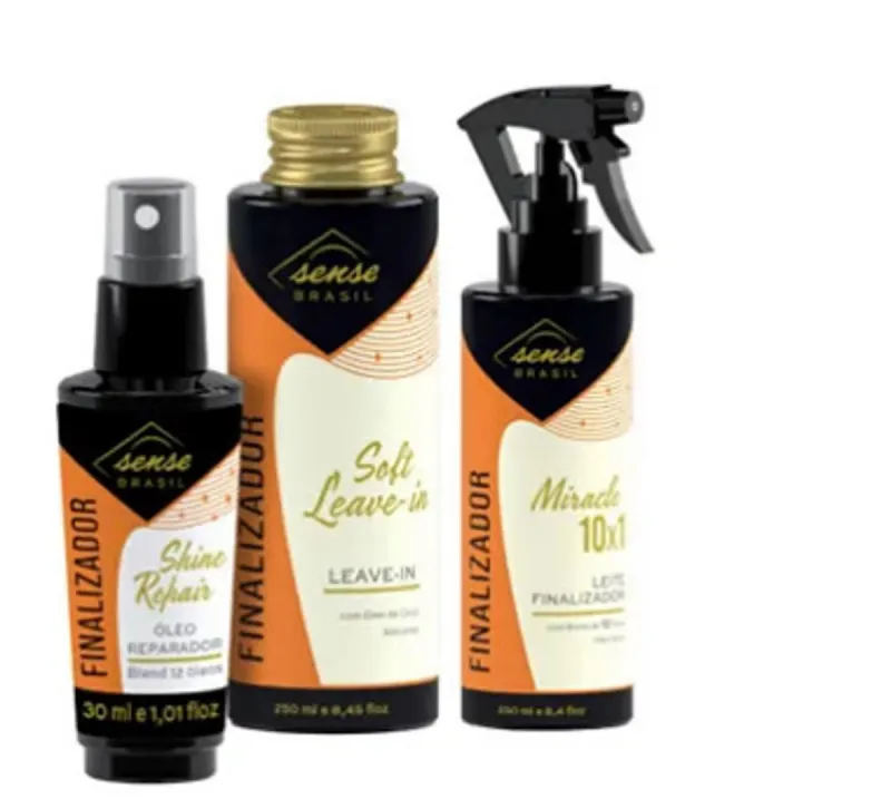 Finalizadores Sense Brasil  Trio - 03 produtos