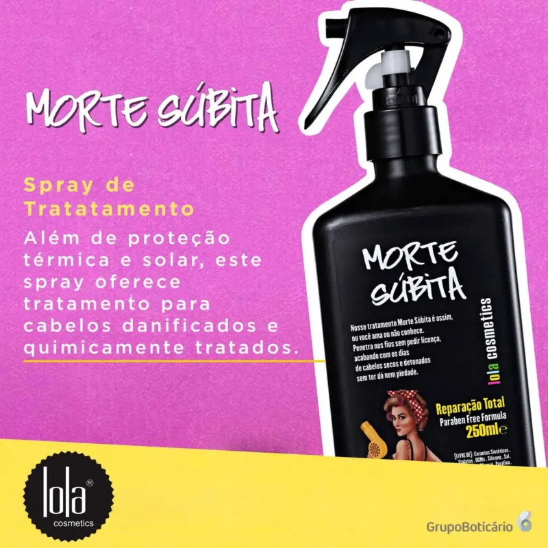 Kit Lola Cosmetics Morte Súbita Home Care (4 Produtos)