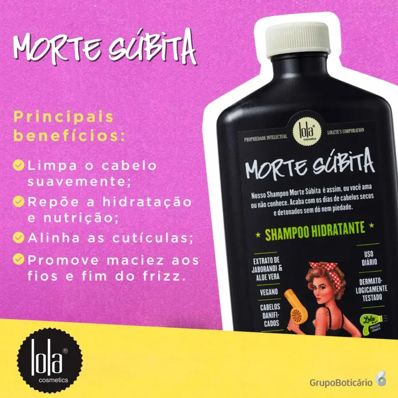 Kit Lola Cosmetics Morte Súbita Home Care (4 Produtos)