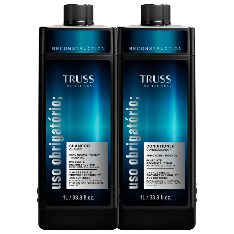 Combo TRUSS Uso Obrigatório Reconstruction  Duo Salon (2 Produtos)