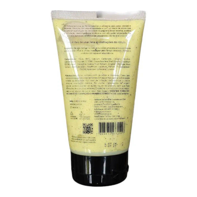 Kit Labotrat Dia a Dia Lima da Pérsia - Hidratante 190ml + Sabonete Líquido 190ml + Esfoliante 150g