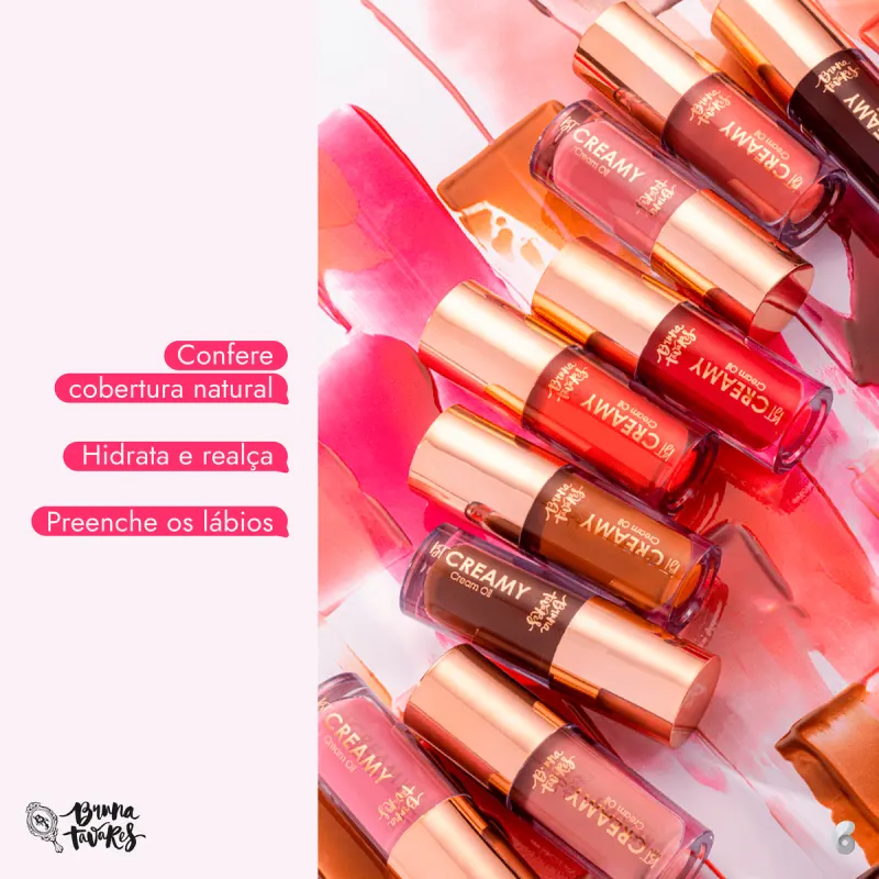Bruna Tavares BT Creamy Candy Apple - Batom Líquido 5g
