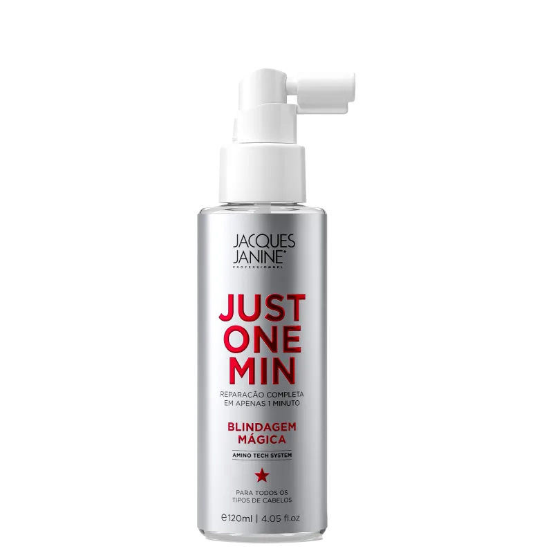 Jacques Janine Just One Min Blindagem Mágica -Spray Anti-frizz Multifuncional 120ml