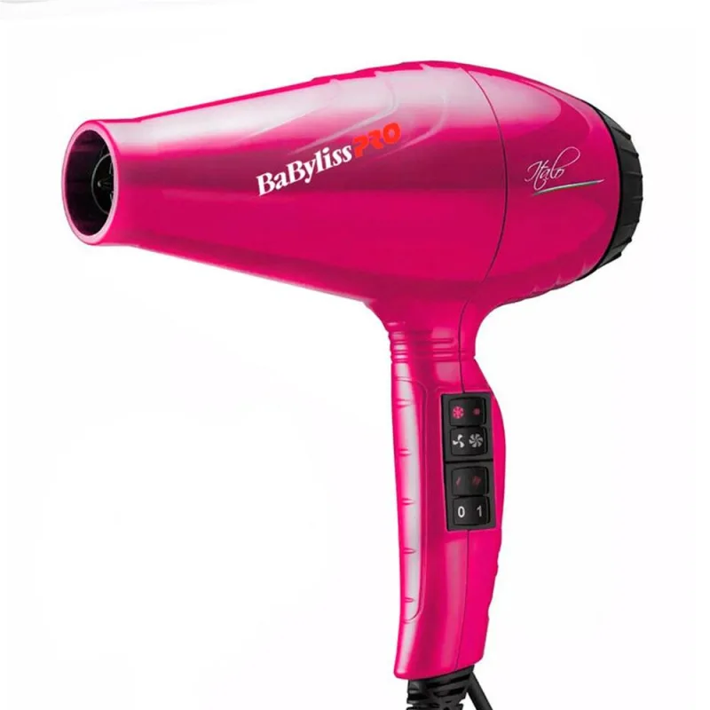 Secador BabyLiss Pro Profissional Porto Fino 6600 Hot Pink 2000 W