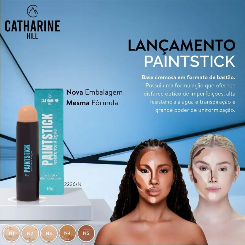 Catharine Hill Paint Stick N1 -  Base em Bastão 10g