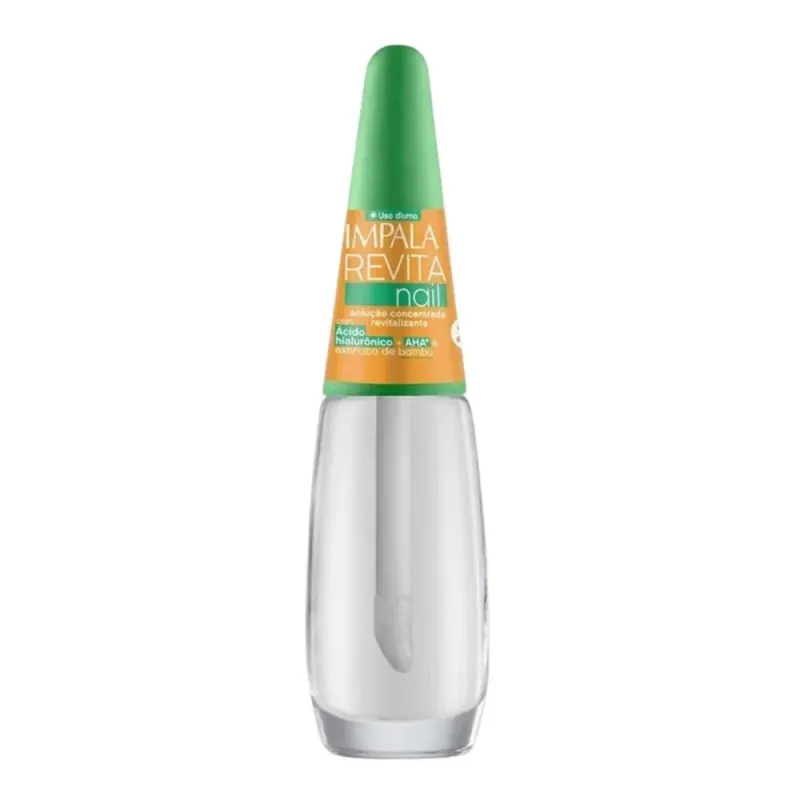 Kit Impala Revita Nail Base Branca Soft + Diurno e Noturno