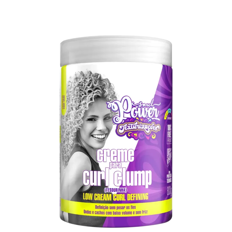 Creme Para Curl Clump Texturizações 800g - Soul Power