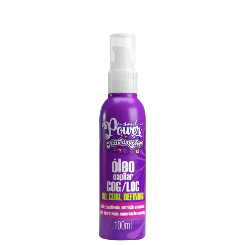 Óleo Capilar COG/LOC Texturizações 100ml - Soul Power