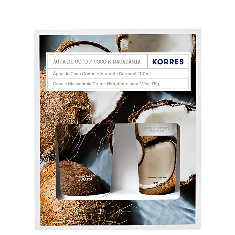 Kit Korres Hidratação Mãos e Corpo (2 Produtos)