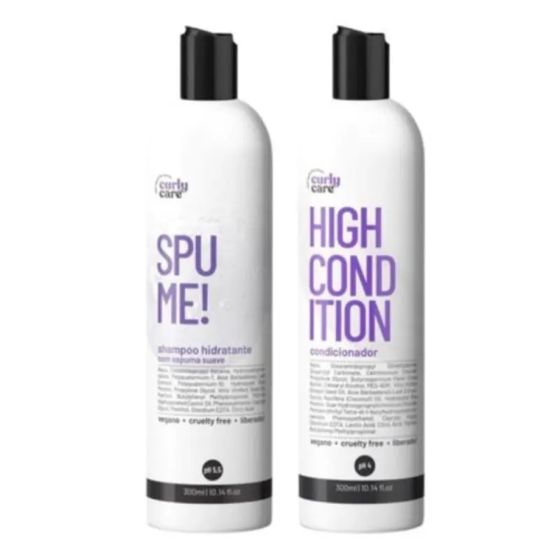 Kit Spume, High Condition e Pudding Curly Care