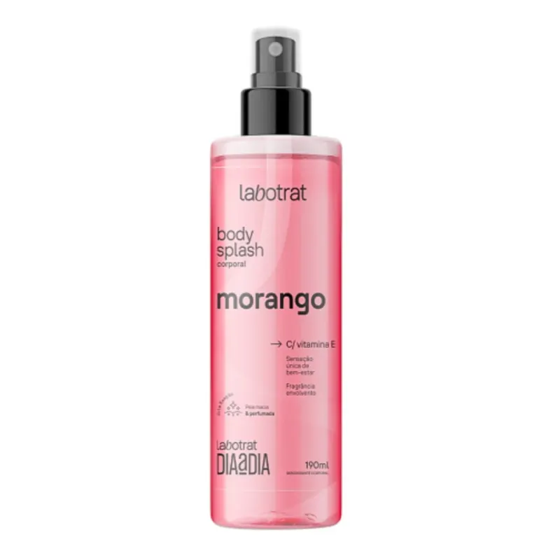 KIT DE BANHO MORANGO C/ 4 ITENS - LABOTRAT