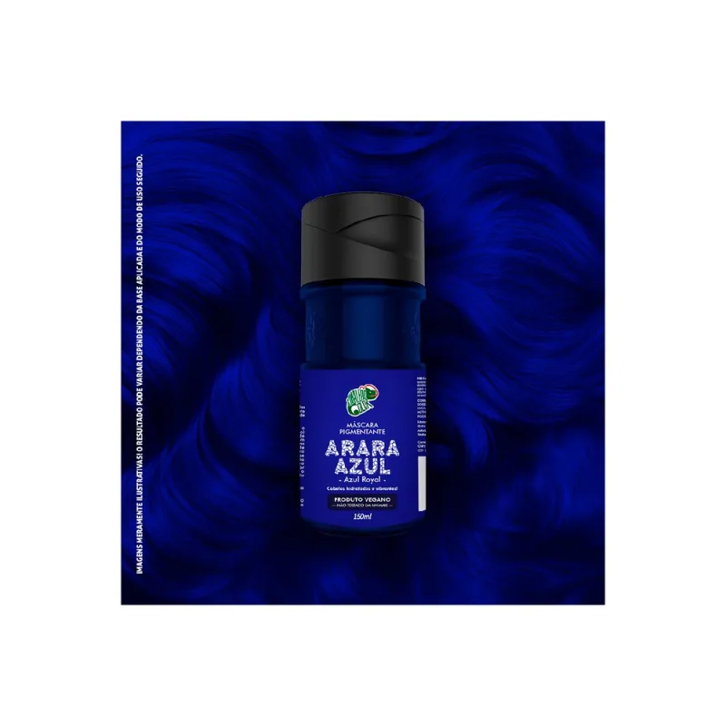 Kamaleão Color Arara Azul - Máscara Pigmentante 150ml
