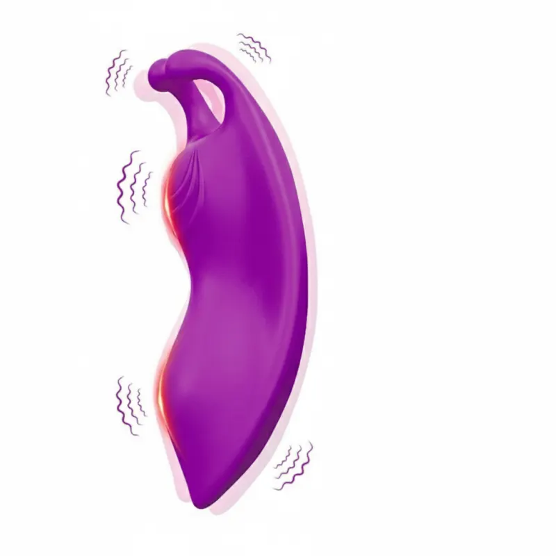 Vibrador Sexy Import Borboleta Buzzy Roxo, 1 produto.