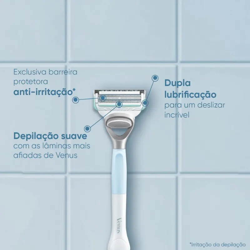 Gillette Venus Íntima - Carga para Aparelho Depilatório (2 Unidades)