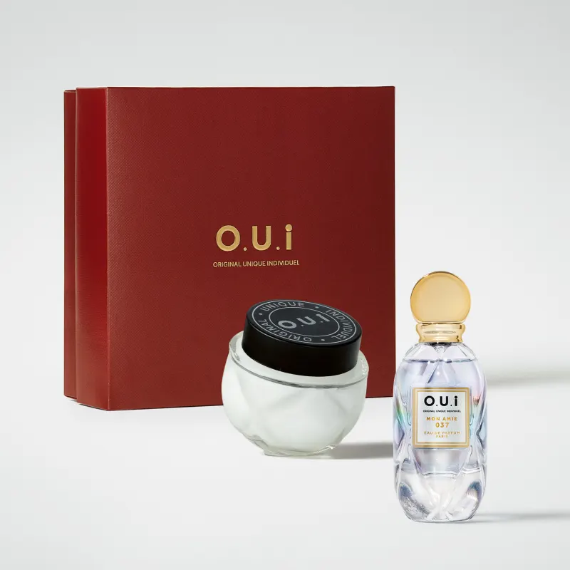 Combo O.U.i Mon Amie 037: Eau de Parfum 75ml + Balm Aveludado 200g + Caixa