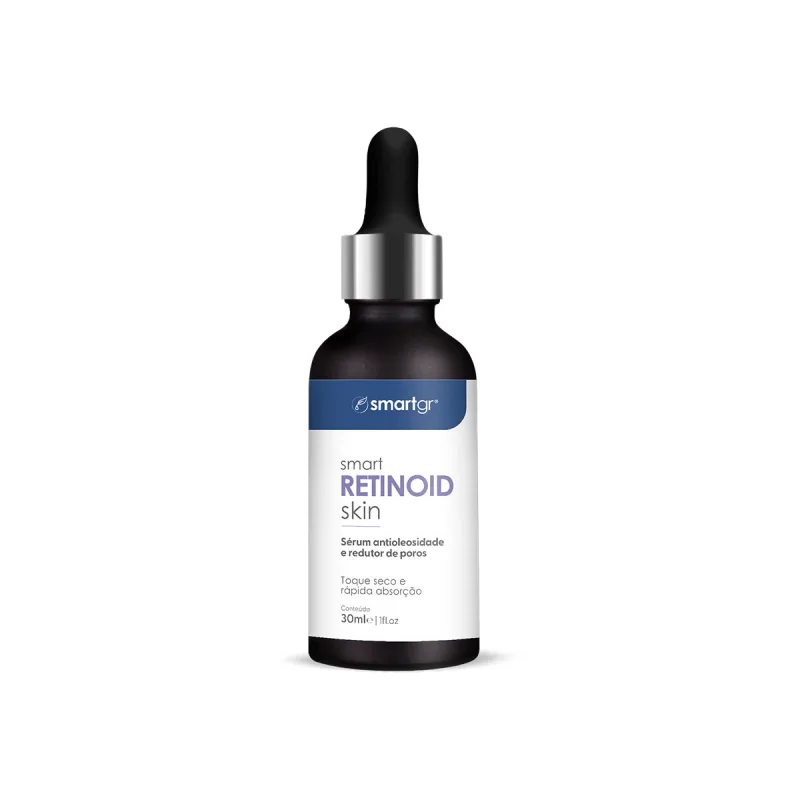 Sérum Retinoid Skin Antioleosidade e Redutor de Poros – 30 ml | Smart GR