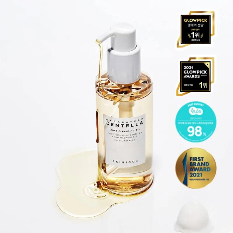 Skin1004 Madagascar Centella - Óleo de Limpeza Facial 200ml