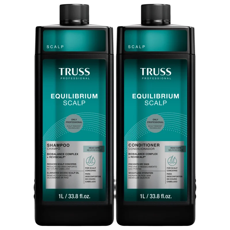 Kit TRUSS Equilibrium Scalp Salon Care (2 Produtos)