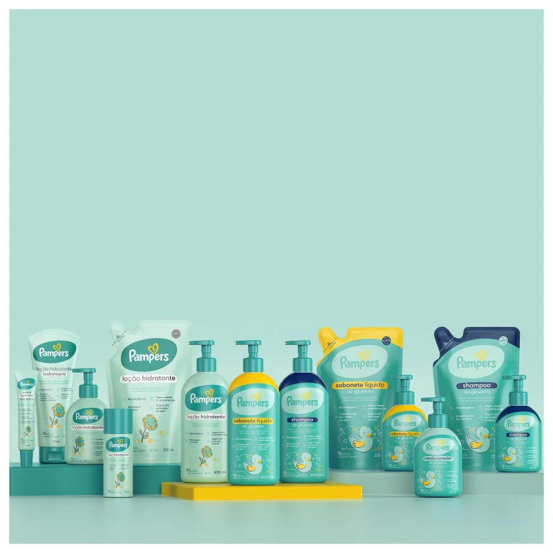Pampers Glicerina - Shampoo 400ml