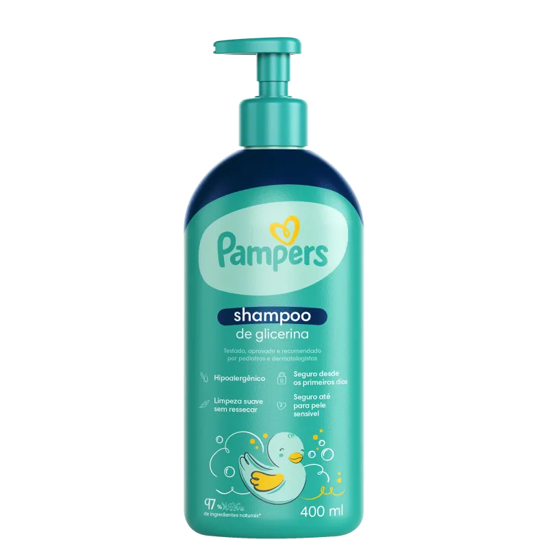 Pampers Glicerina - Shampoo 400ml